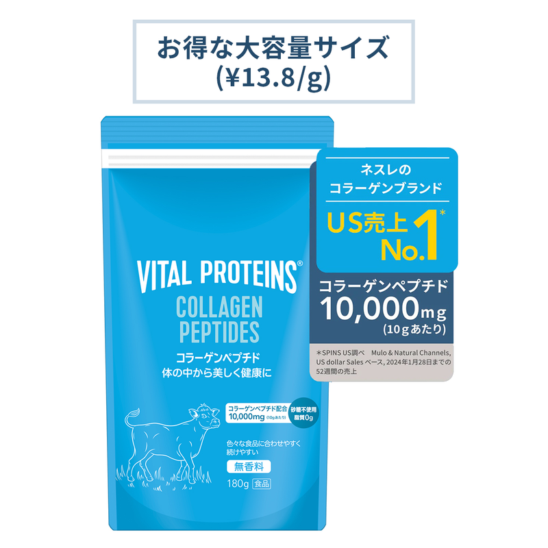バイタルプロテインズ コラーゲンペプチド 180g
